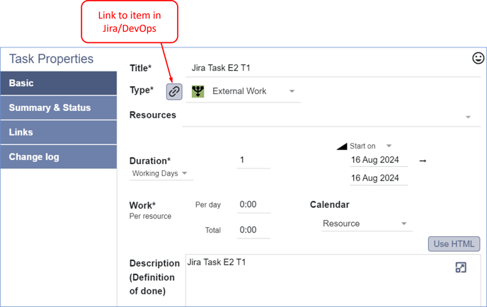 Aug 24 - Connector Enhancements - Link to Item in Jira_DevOps